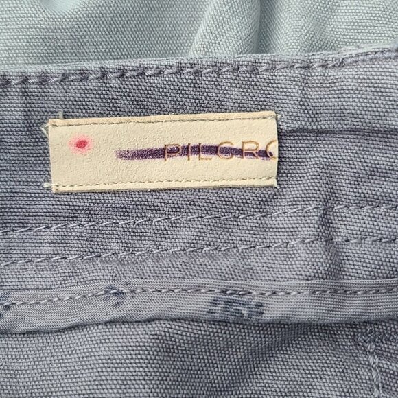 Anthropologie Pilcro Distressed Carpenter Jeans Sz 27 Gray Straight Leg NWOT - Picture 2 of 13